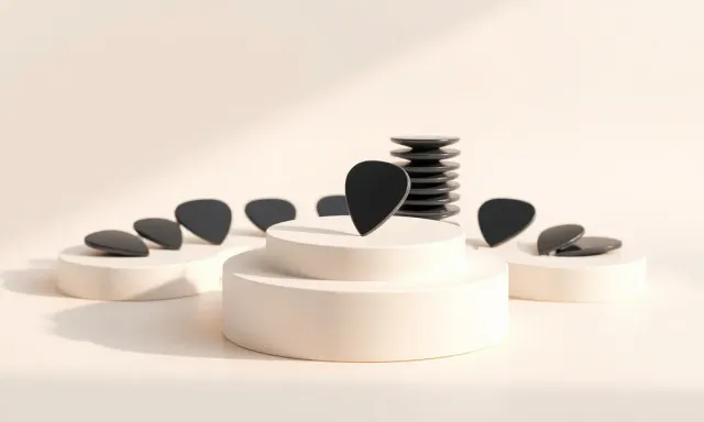 Como escolher a melhor palheta para guitarra: guia completo