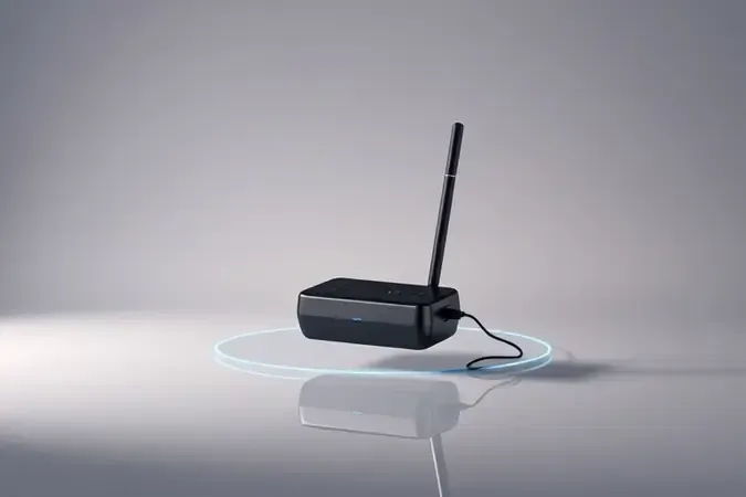 Render conceitual premium ilustrando vantagens do microfone lapela sem fio e sua transmissão